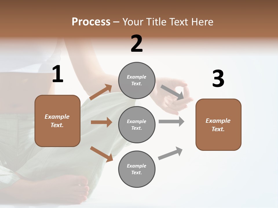 Energy Arm Sitting PowerPoint Template