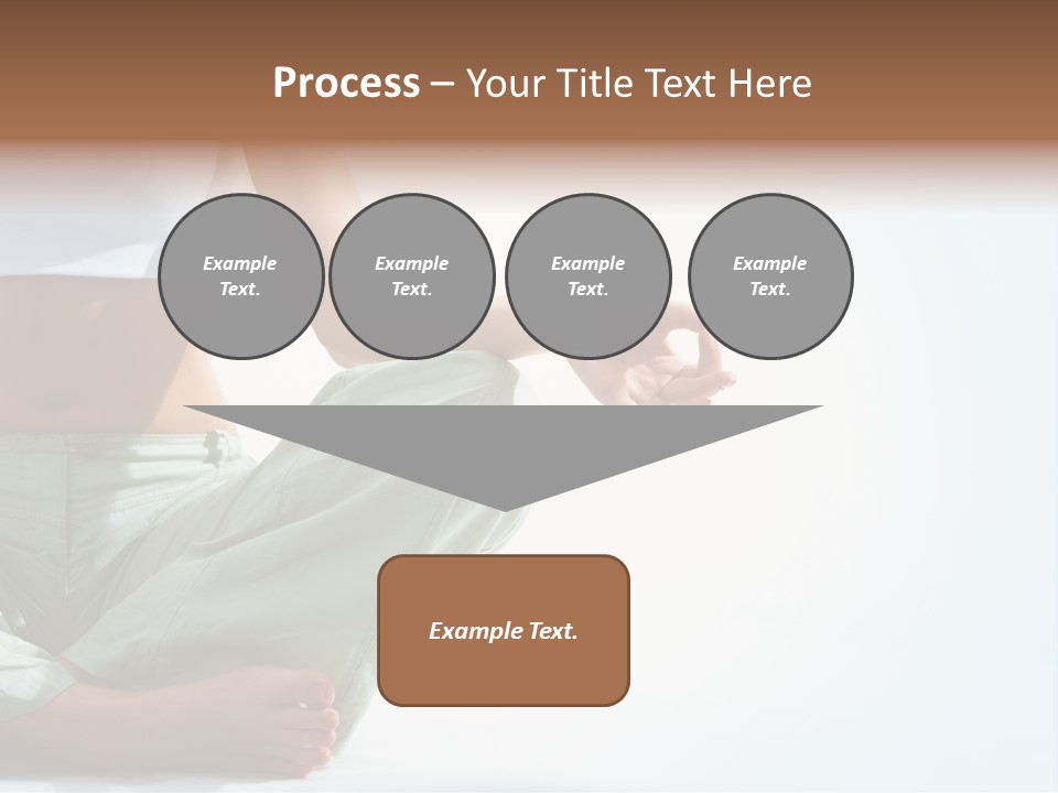 Energy Arm Sitting PowerPoint Template