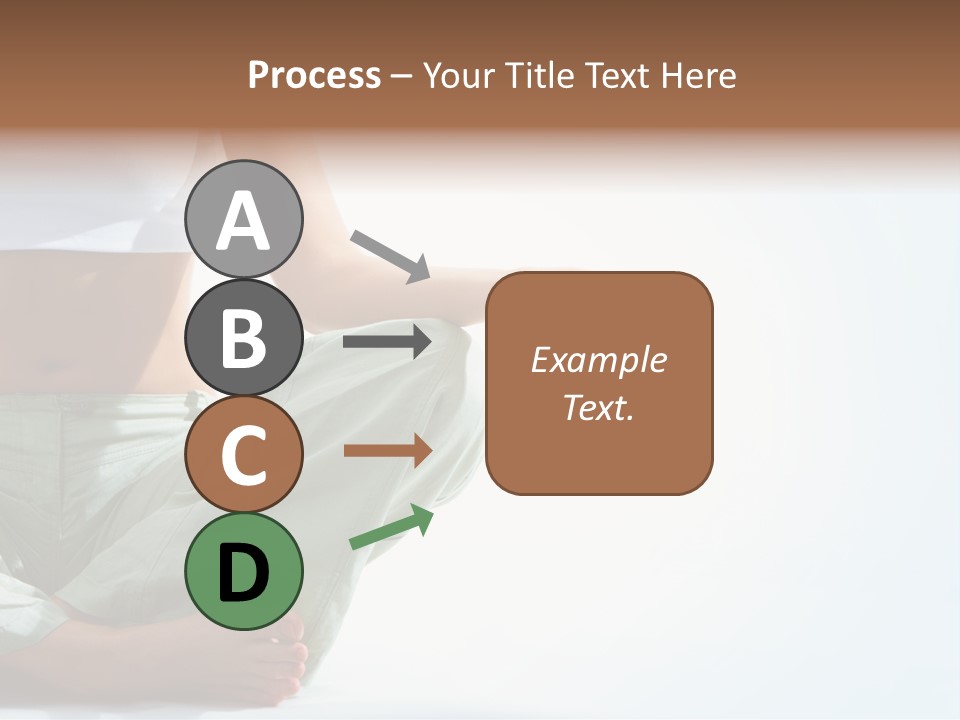 Energy Arm Sitting PowerPoint Template