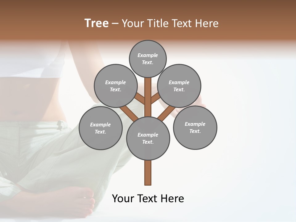 Energy Arm Sitting PowerPoint Template