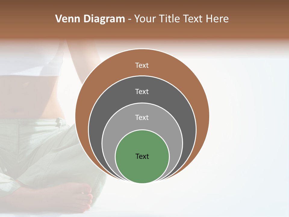 Energy Arm Sitting PowerPoint Template