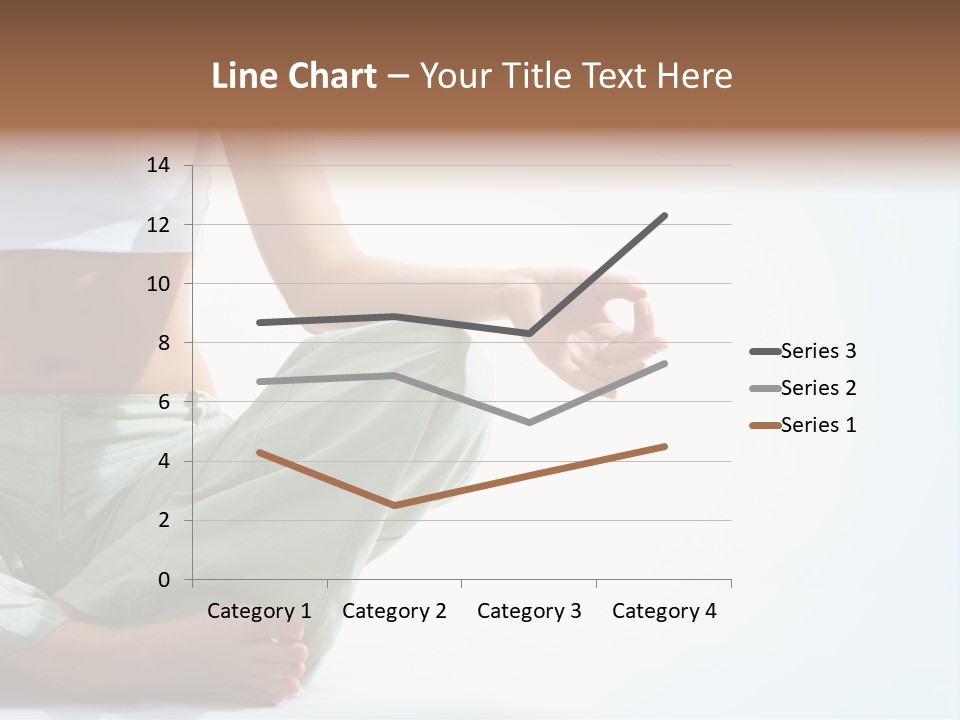 Energy Arm Sitting PowerPoint Template
