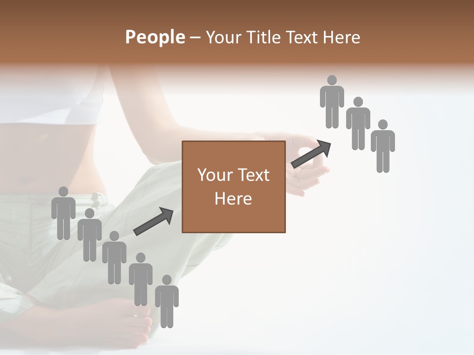 Energy Arm Sitting PowerPoint Template