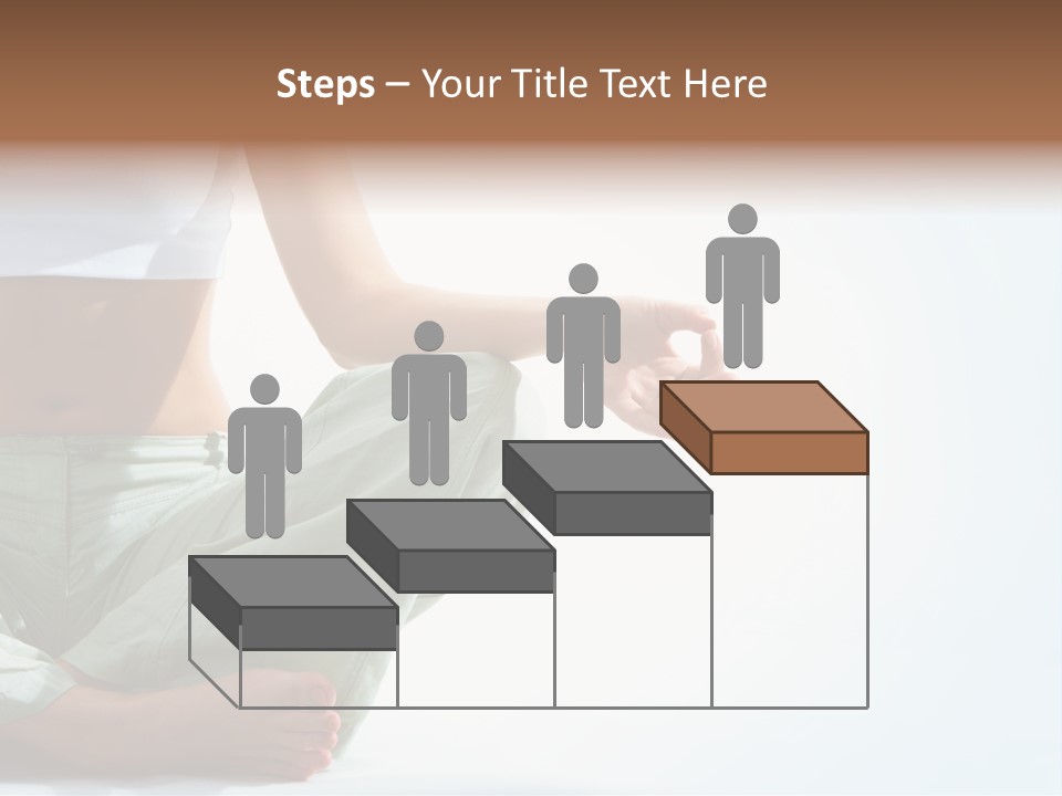 Energy Arm Sitting PowerPoint Template