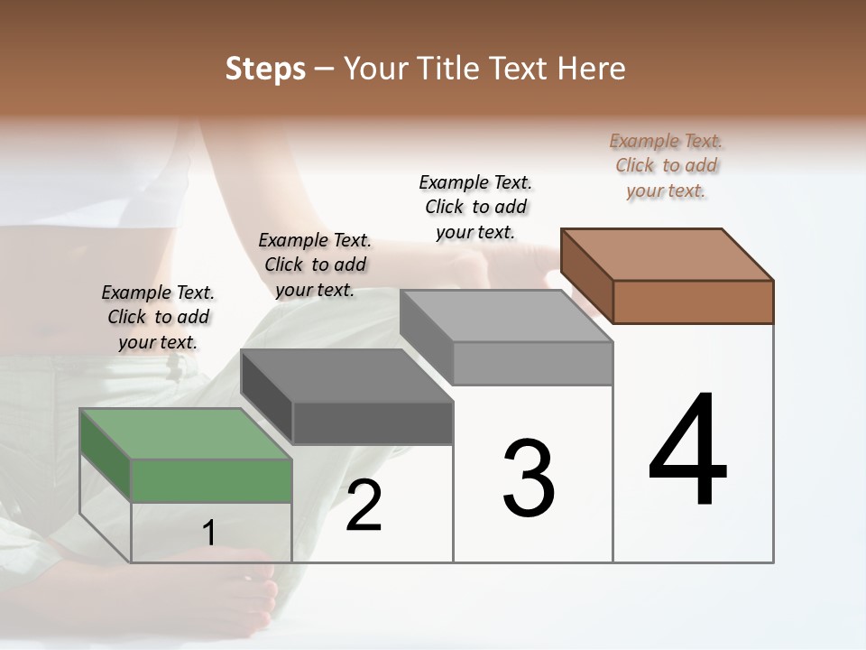 Energy Arm Sitting PowerPoint Template