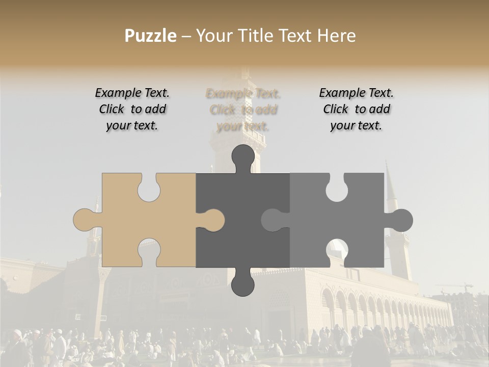 Muslim Umrah Arab PowerPoint Template