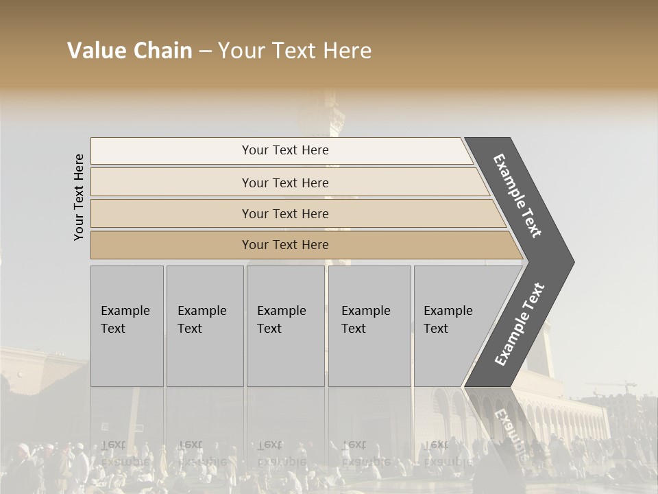 Muslim Umrah Arab PowerPoint Template