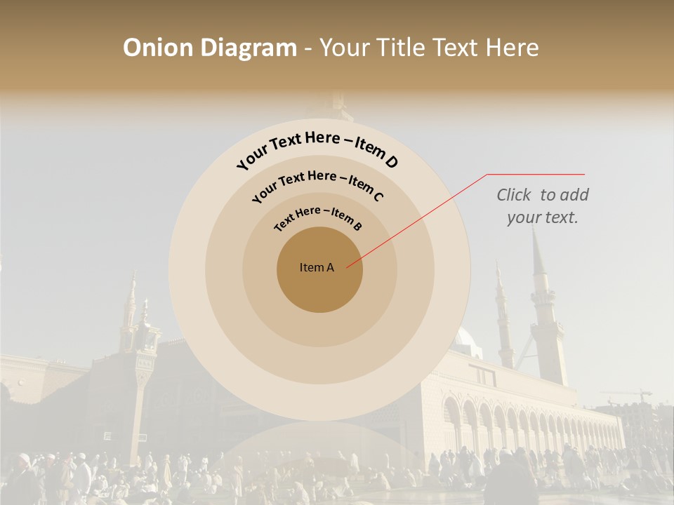 Muslim Umrah Arab PowerPoint Template