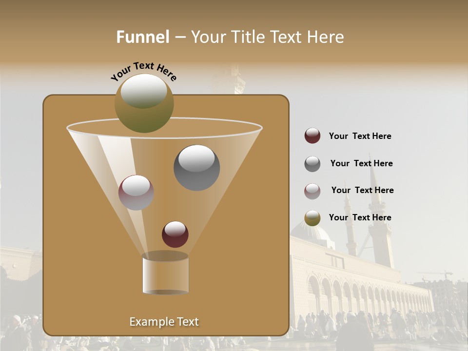 Muslim Umrah Arab PowerPoint Template
