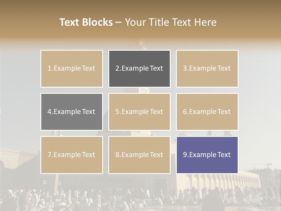 Muslim Umrah Arab PowerPoint Template