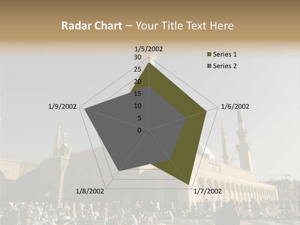 Muslim Umrah Arab PowerPoint Template
