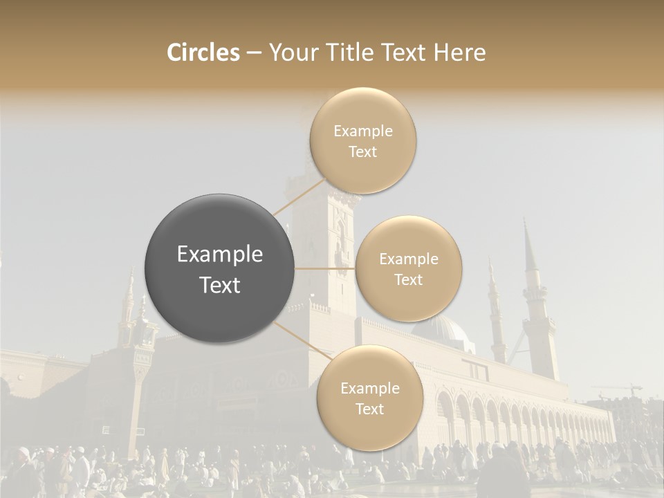 Muslim Umrah Arab PowerPoint Template