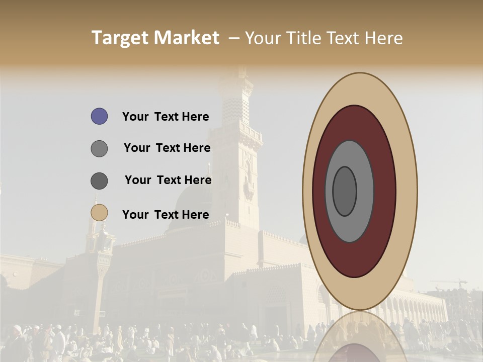 Muslim Umrah Arab PowerPoint Template