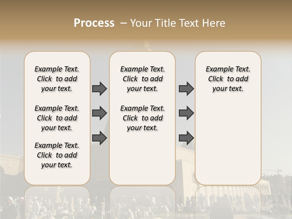 Muslim Umrah Arab PowerPoint Template