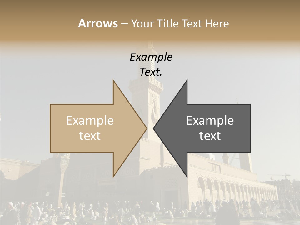 Muslim Umrah Arab PowerPoint Template