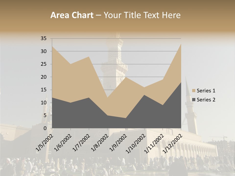 Muslim Umrah Arab PowerPoint Template