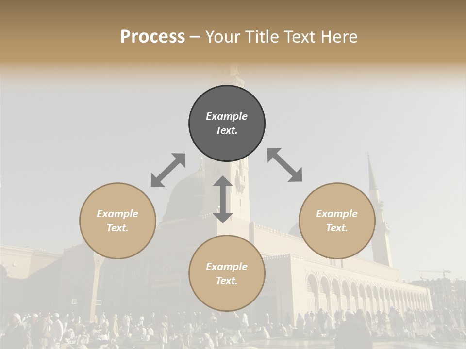 Muslim Umrah Arab PowerPoint Template