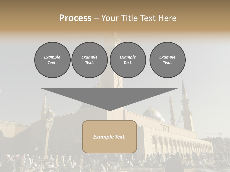 Muslim Umrah Arab PowerPoint Template