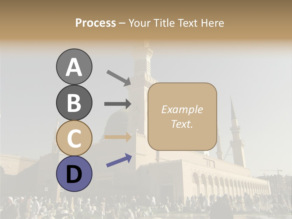 Muslim Umrah Arab PowerPoint Template