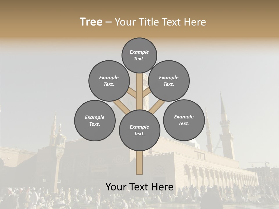 Muslim Umrah Arab PowerPoint Template