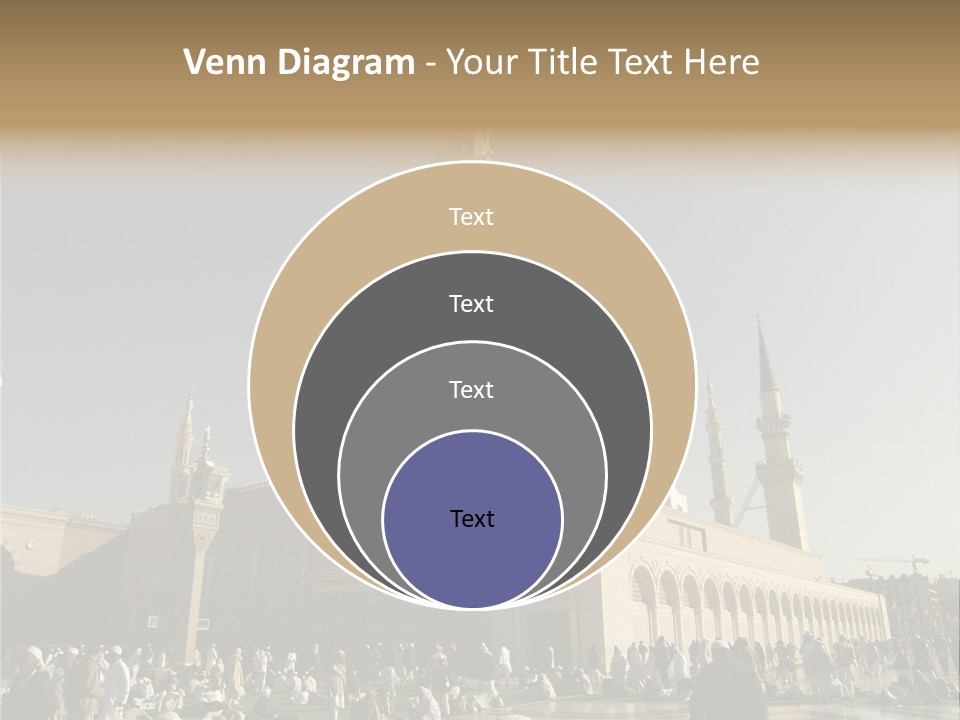 Muslim Umrah Arab PowerPoint Template
