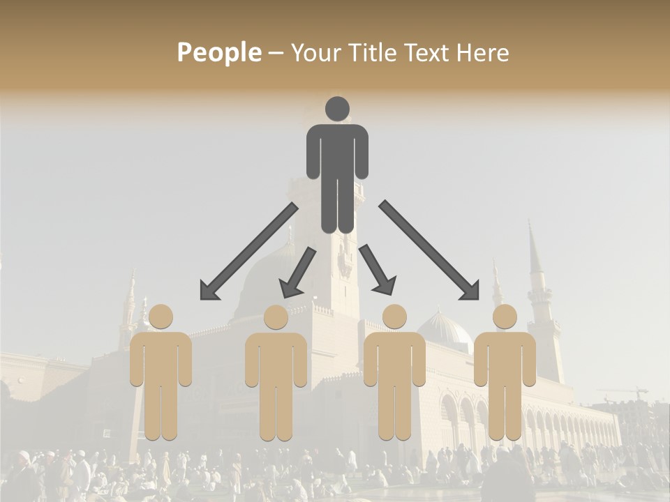 Muslim Umrah Arab PowerPoint Template