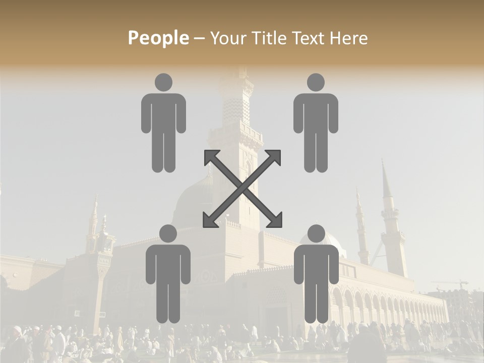 Muslim Umrah Arab PowerPoint Template