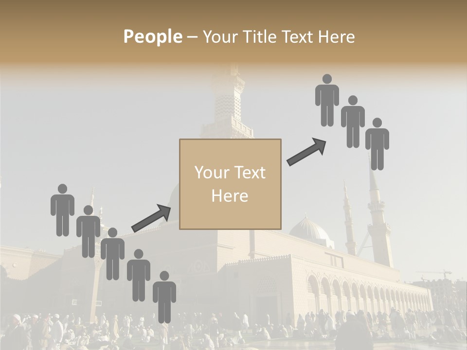 Muslim Umrah Arab PowerPoint Template