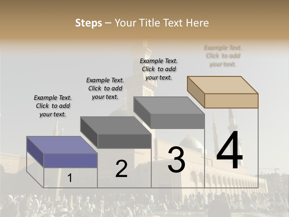 Muslim Umrah Arab PowerPoint Template