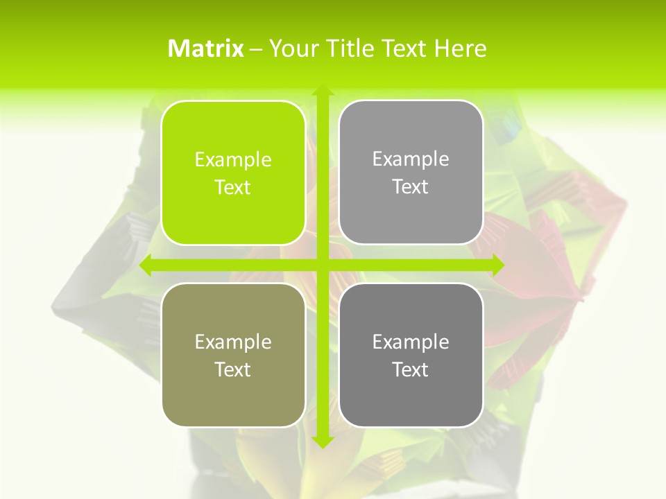 Various Rose Contemporary PowerPoint Template