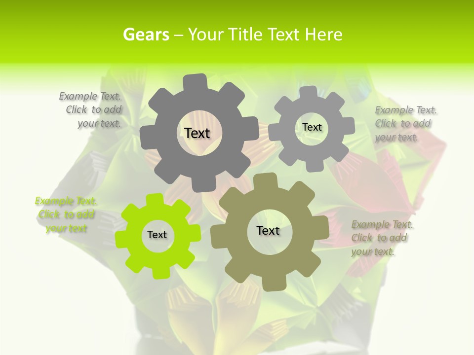 Various Rose Contemporary PowerPoint Template