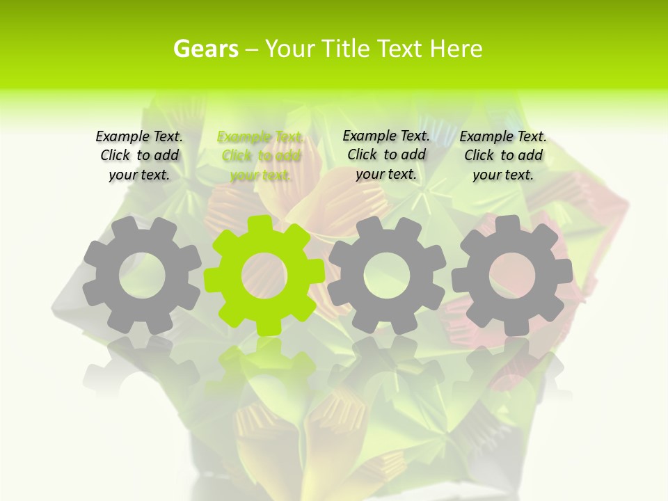 Various Rose Contemporary PowerPoint Template