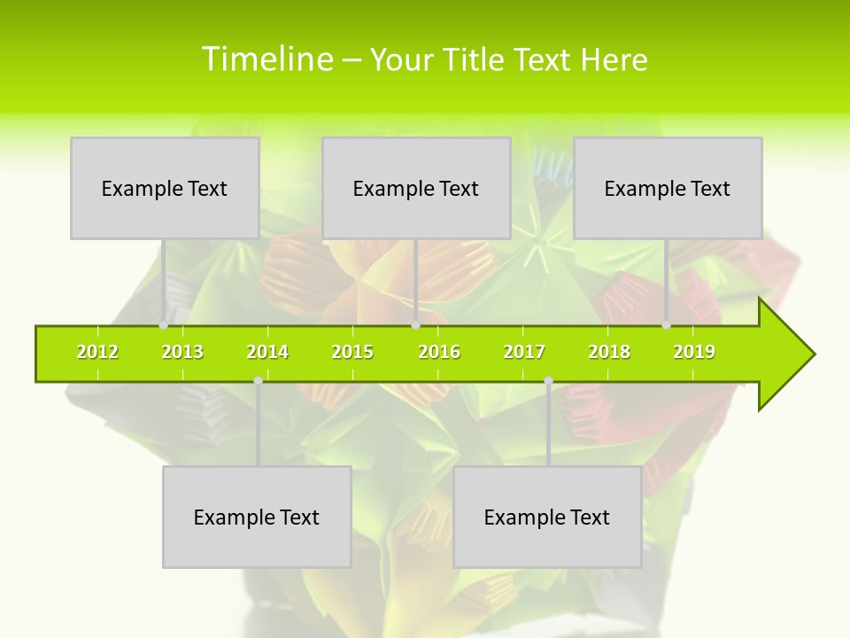 Various Rose Contemporary PowerPoint Template