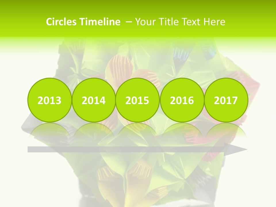 Various Rose Contemporary PowerPoint Template