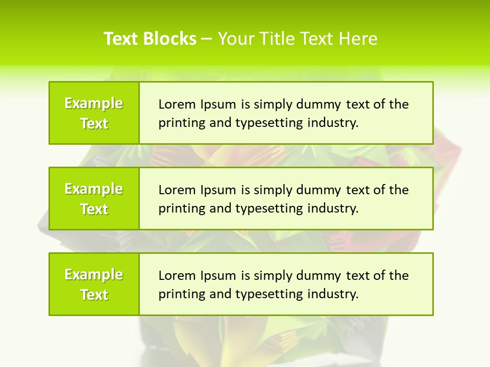 Various Rose Contemporary PowerPoint Template