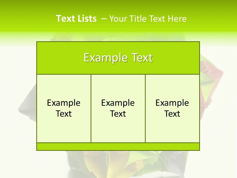 Various Rose Contemporary PowerPoint Template