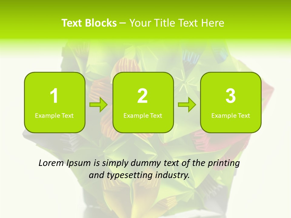 Various Rose Contemporary PowerPoint Template