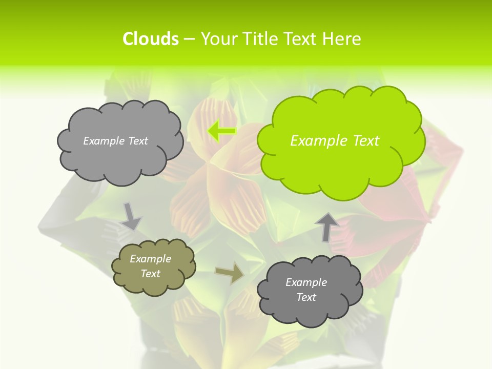 Various Rose Contemporary PowerPoint Template