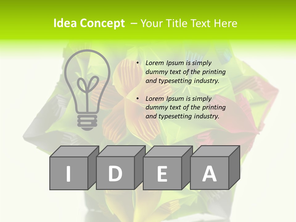 Various Rose Contemporary PowerPoint Template