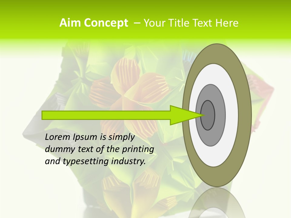 Various Rose Contemporary PowerPoint Template