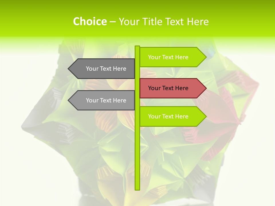 Various Rose Contemporary PowerPoint Template