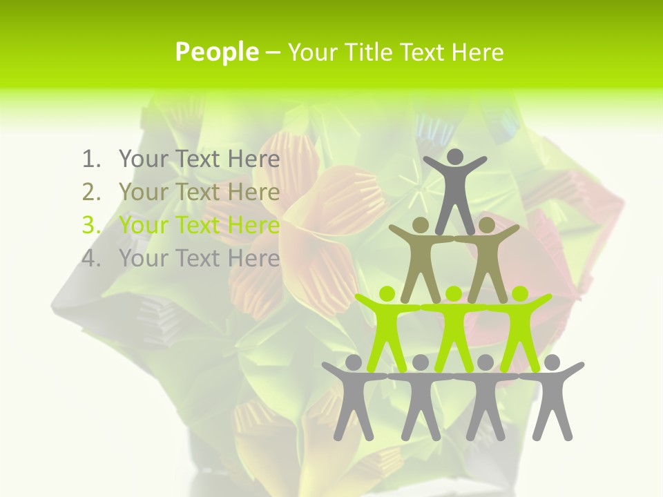 Various Rose Contemporary PowerPoint Template