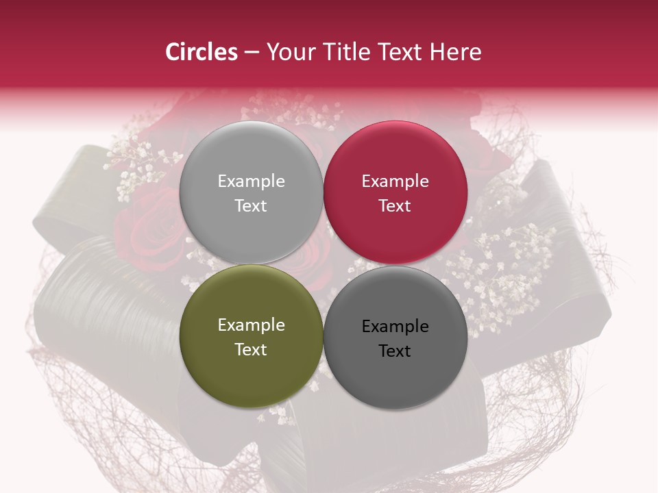 Birthday Romantic Symbol PowerPoint Template