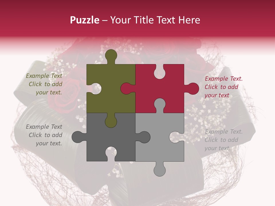 Birthday Romantic Symbol PowerPoint Template