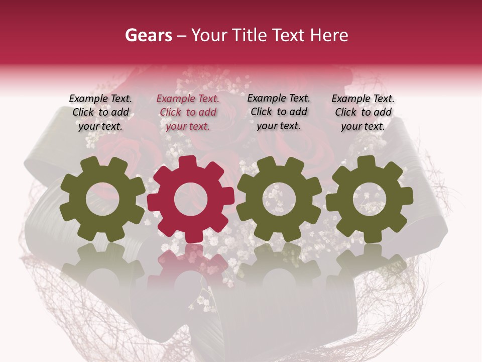 Birthday Romantic Symbol PowerPoint Template