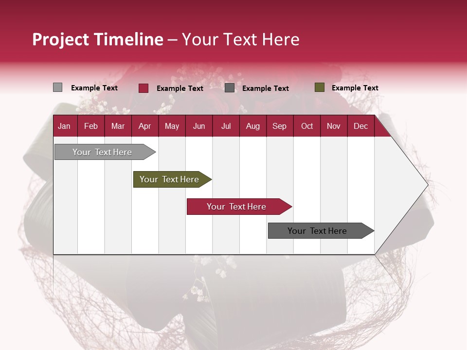 Birthday Romantic Symbol PowerPoint Template