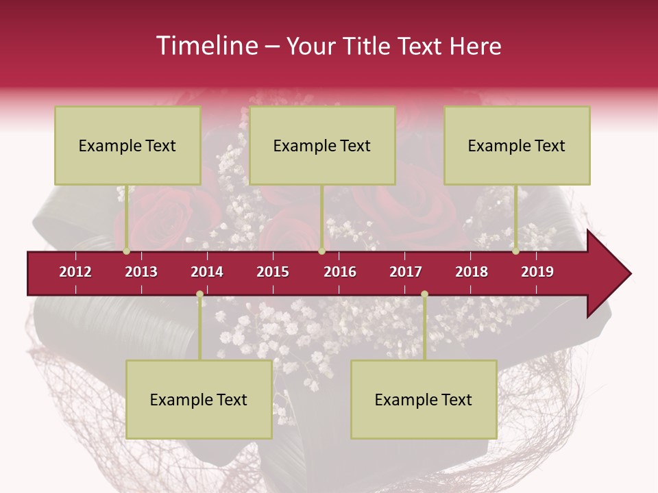 Birthday Romantic Symbol PowerPoint Template