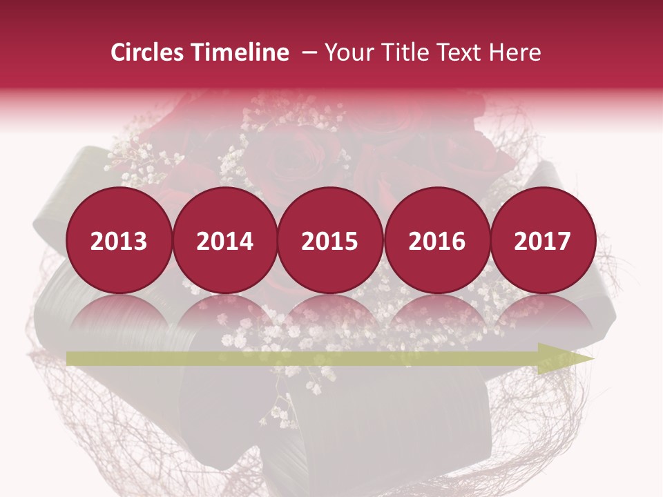 Birthday Romantic Symbol PowerPoint Template