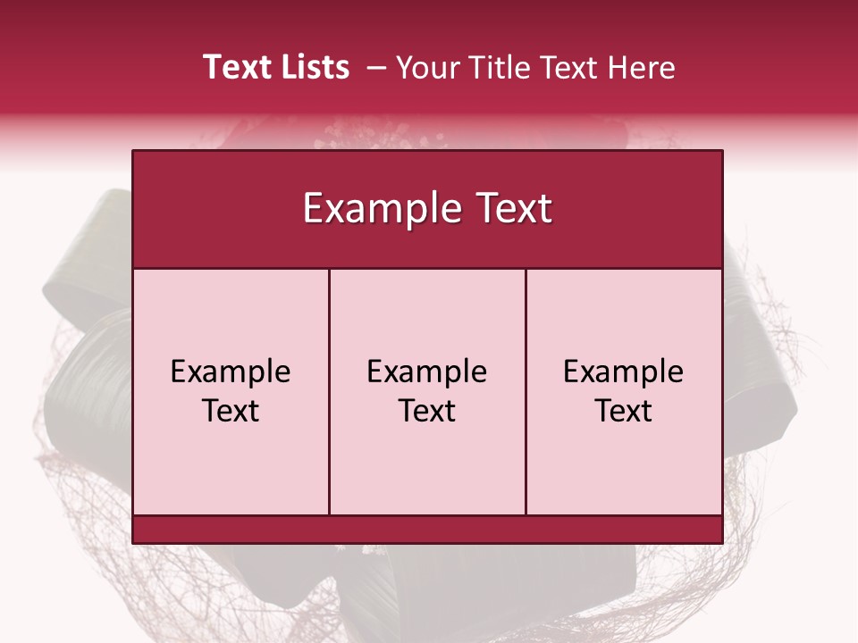 Birthday Romantic Symbol PowerPoint Template