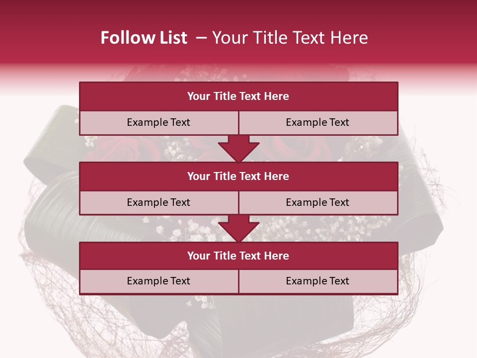 Birthday Romantic Symbol PowerPoint Template